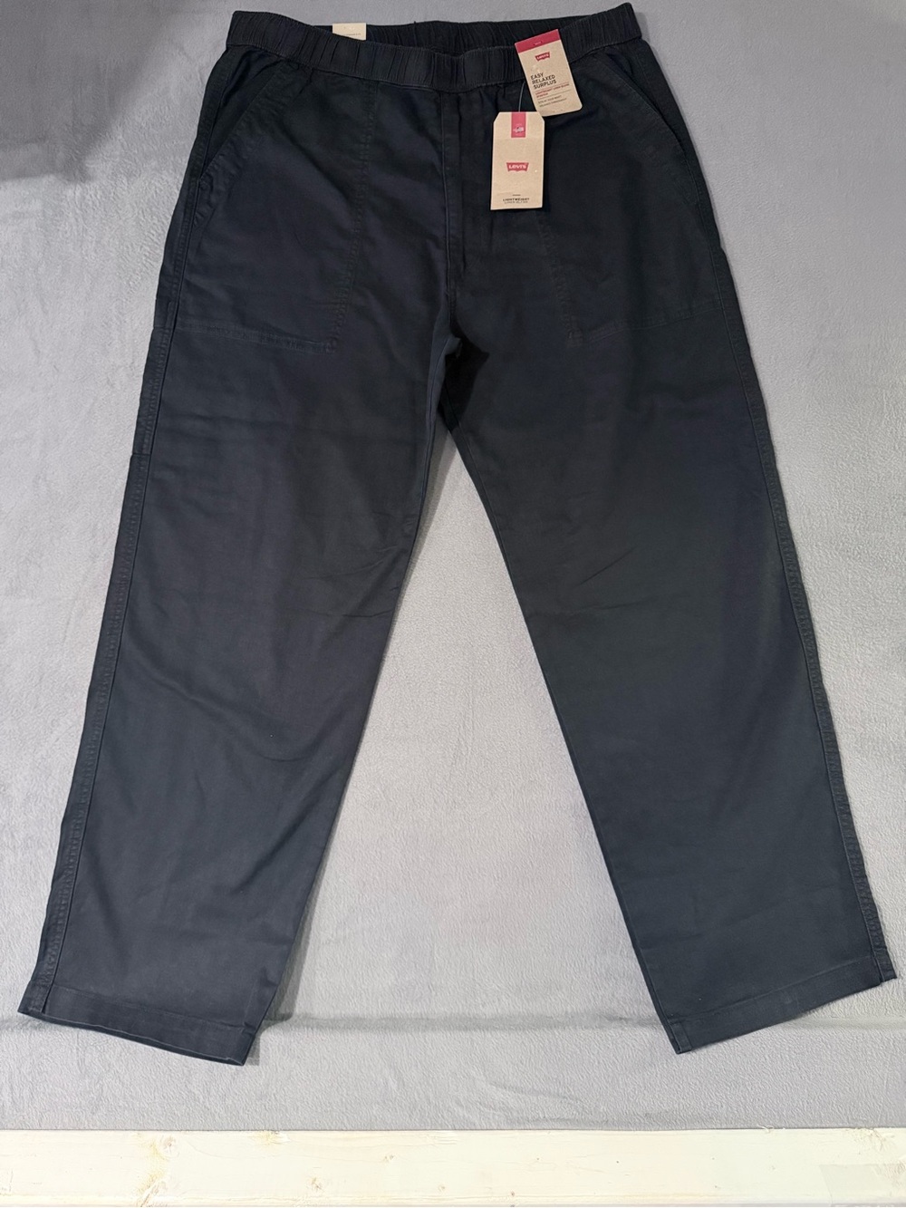Levi's - Easy Relaxed Cotton Linen Pull On Surplus Men’s Pants